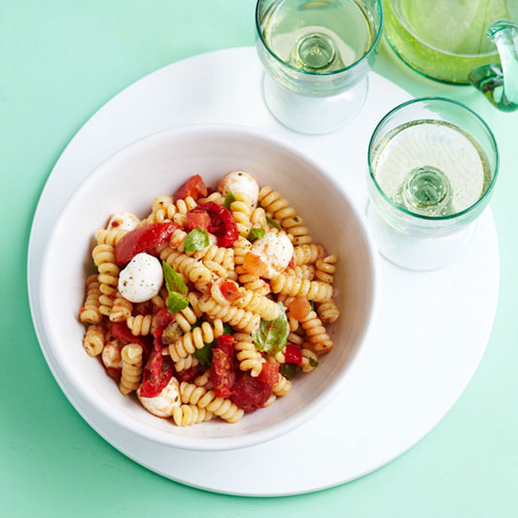 Italian inspiration pasta salad recipe