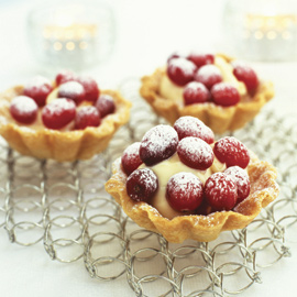Cranberry tarts recipe