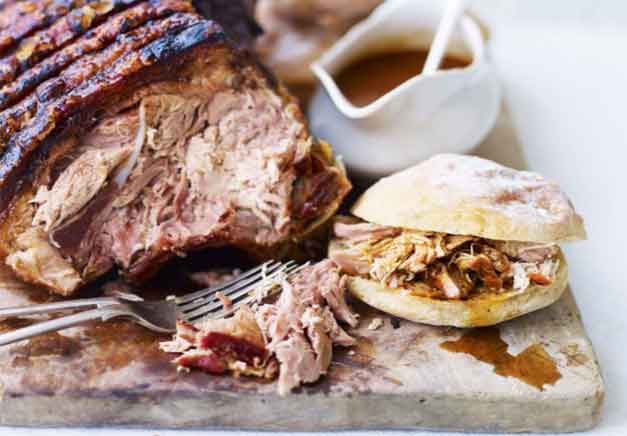 Slow-cooked, cider-spiced pulled pork recipe