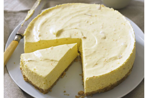 Spring Baking Recipes orange cheesecake