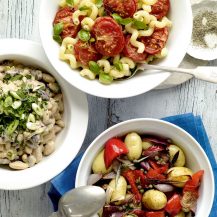 Mediterranean Oven-Dried Tomato And Basil Pasta Salad Recipe