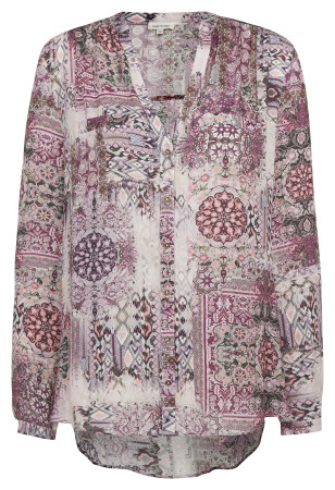 River Island_R649_Pink Floral Print Long Sleeve Blouse_Exclusively Available at Flagship and Selected Edgars Stores