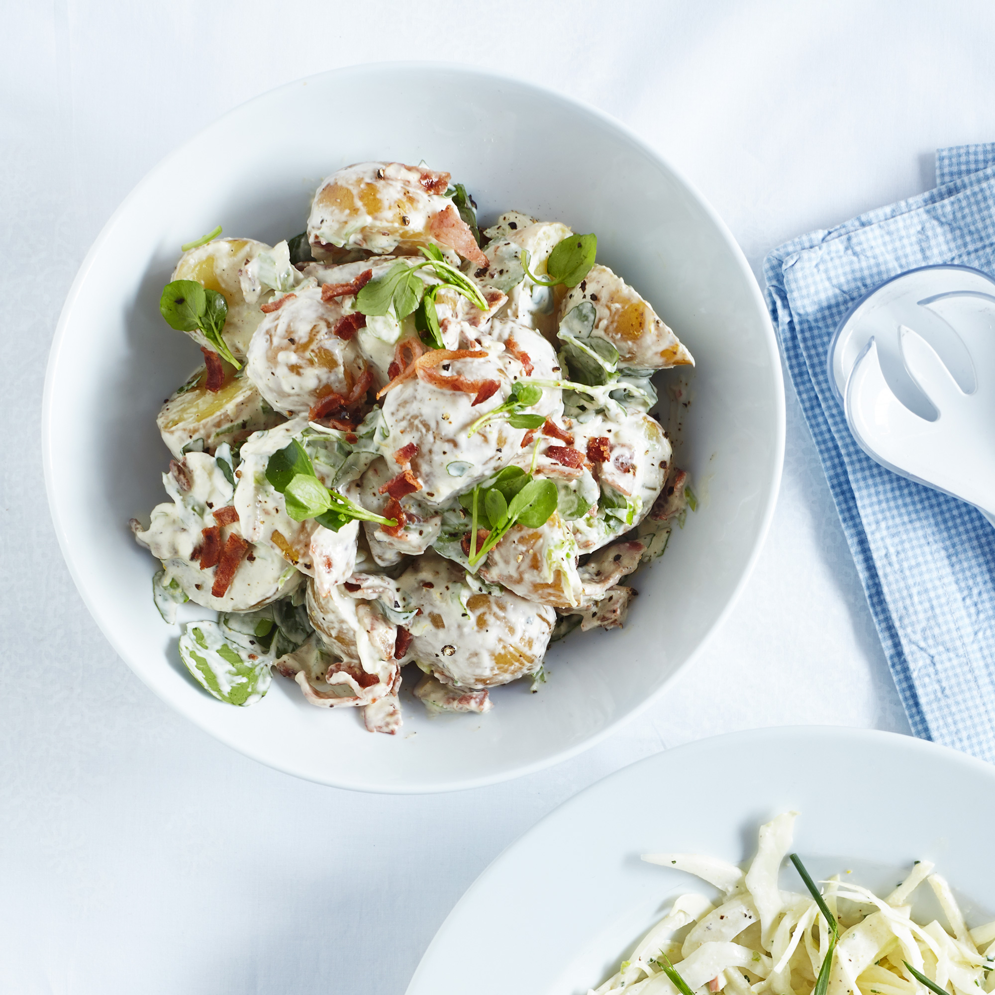 bacon and watercress potato salad recipe