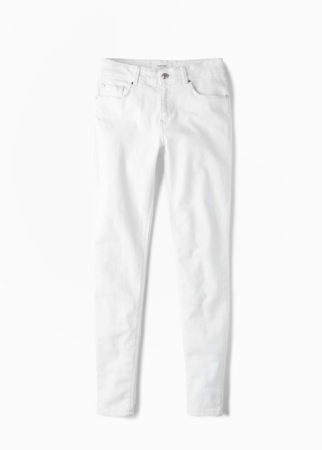 summer dressing white jeans