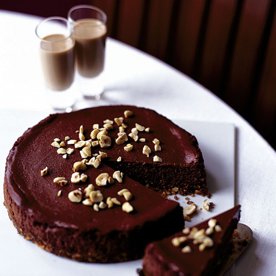 Chocolate, hazelnut and Amarula cheesecake recipe