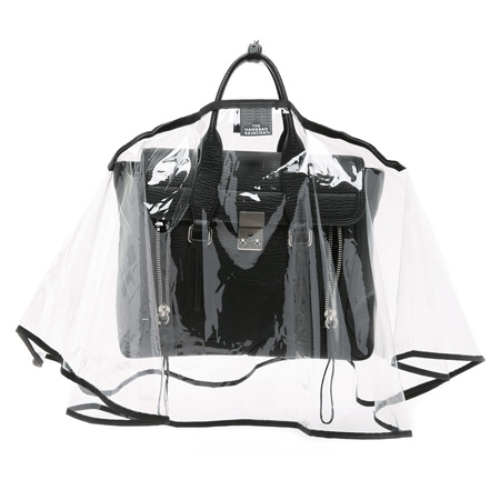 fancy handbags raincoat