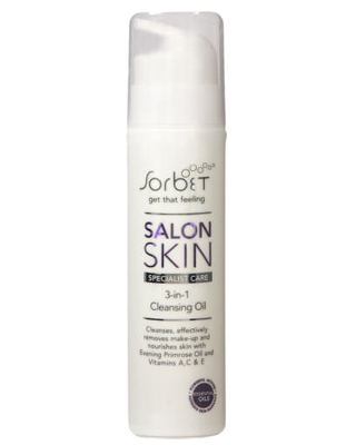 great skincare products Sorbet Salon Skin 3-in-1 Cleansing Oil, R129 for 150ml