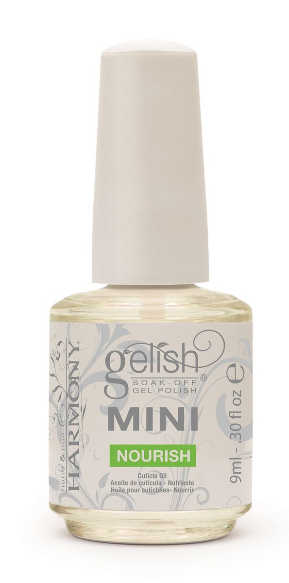 Gel nails at home: Gelish Mini Nourishing Cuticle Oil