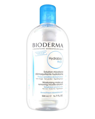best skincare products Bioderma Hydrobio H20 Moisturising Make-up Removing Micelle Solution, R199,95 for 250ml