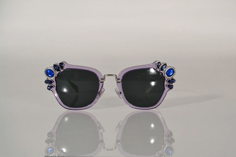 Sunglasses: Lilac embellished, from R4 890, Miu Miu at Sunglass Hut