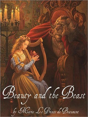 book to film adaptations - Beauty and the Beast by Marie Le Prince of Beaumont
