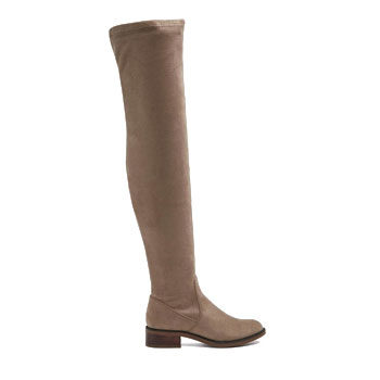 knee high boots to pair with a knit 