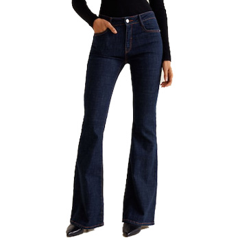 slimming clothes bootleg jeans