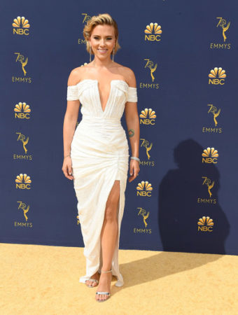 Red carpet dresses at the Emmys 