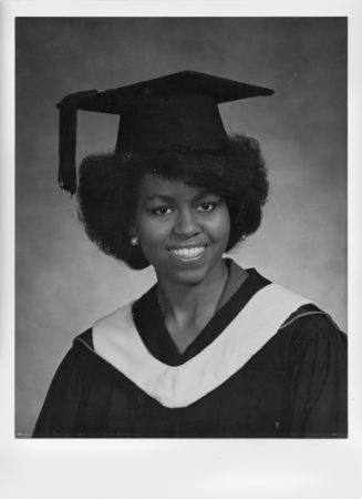 Michelle Obama graduates from university