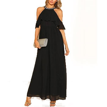 embellished maxi dress for new year's eve 