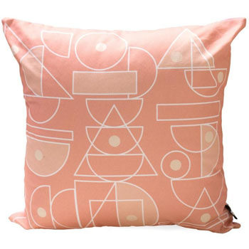 coral scatter cushion