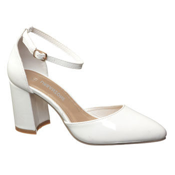 white block heel inspired by new york fashion week 