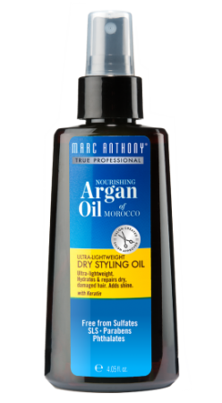 dry styling oil