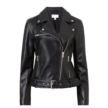 New Ways To Wear Your Leather Jacket This Winter | Woman and Home Magazine