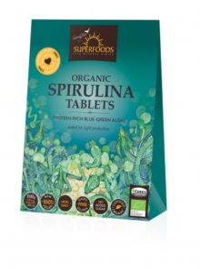 Organic spirulina tablets