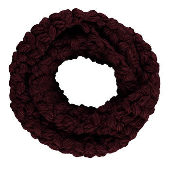 chunky knit snood scarf 