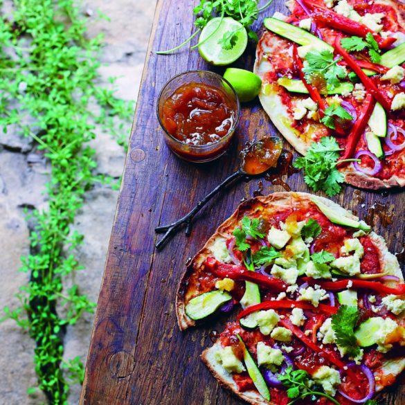 Flavours-of-India Pizza