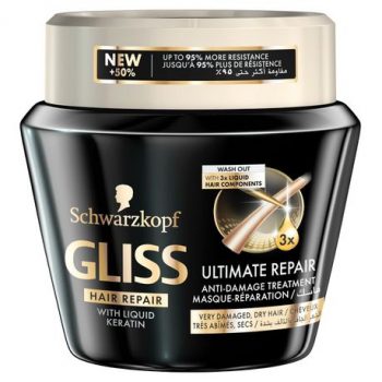 grey hair Schwarzkopf Gliss Ultimate Repair Treatment Mask