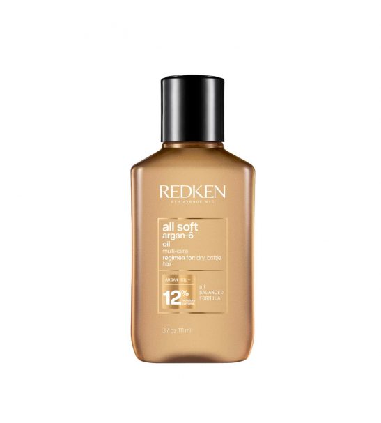 grey hair Redken All Soft Argan-6 Oil