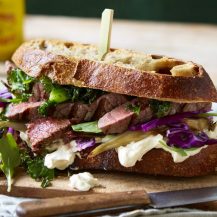 Steak Sandwich With Super Greens Recipe