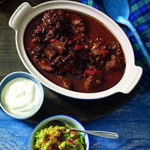 Chunky Beef Chilli And Black Beans Recipe