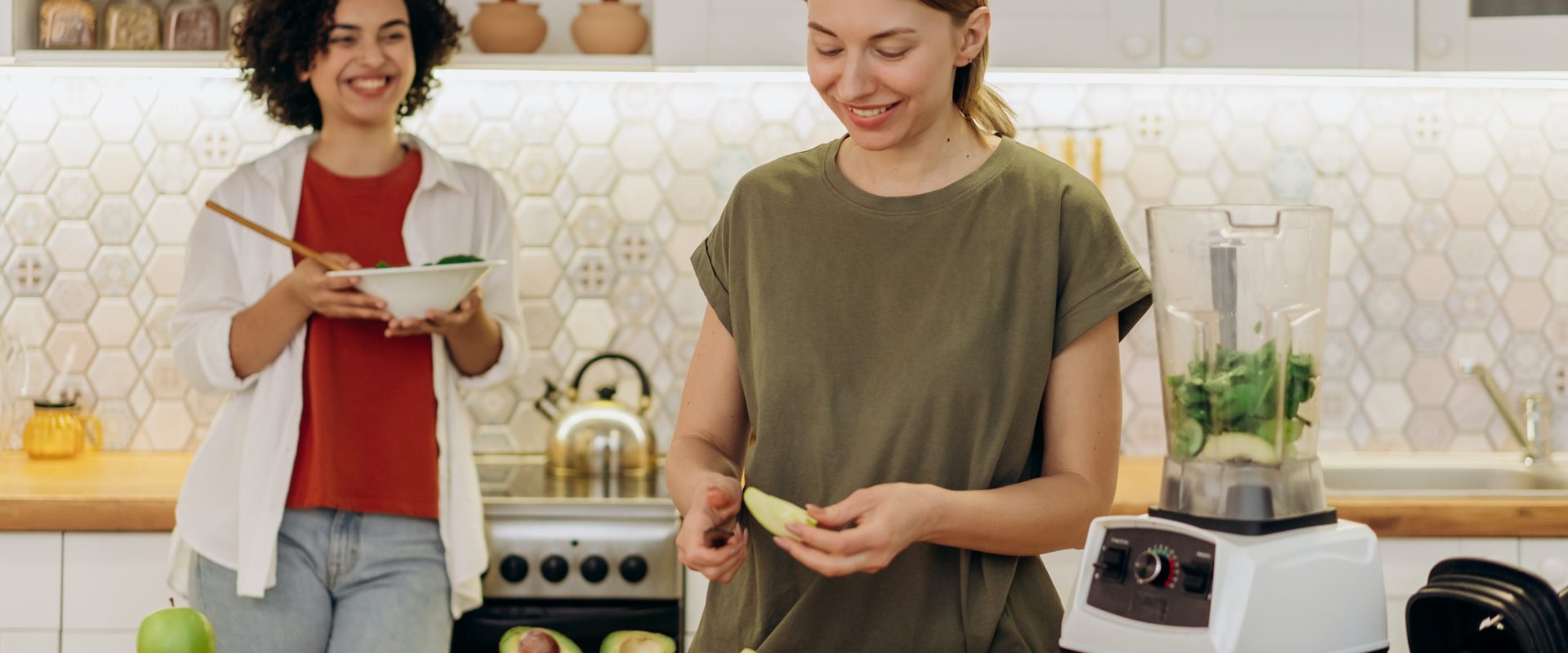 women making healthy food for immune system support