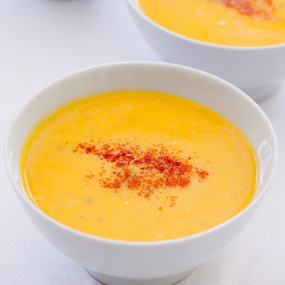 spicy butternut soup with coconut milk recipe
