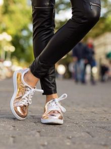 Why You Should Invest In Metallic Trainers This Autumn/Winter
