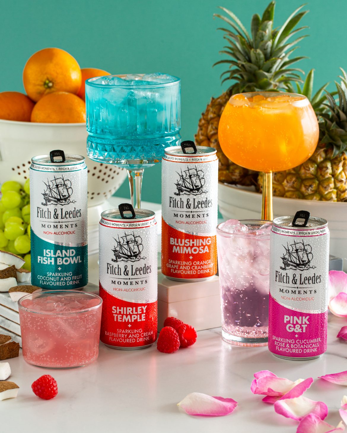 Win 12 cases of Fitch & Leedes valued at R4000