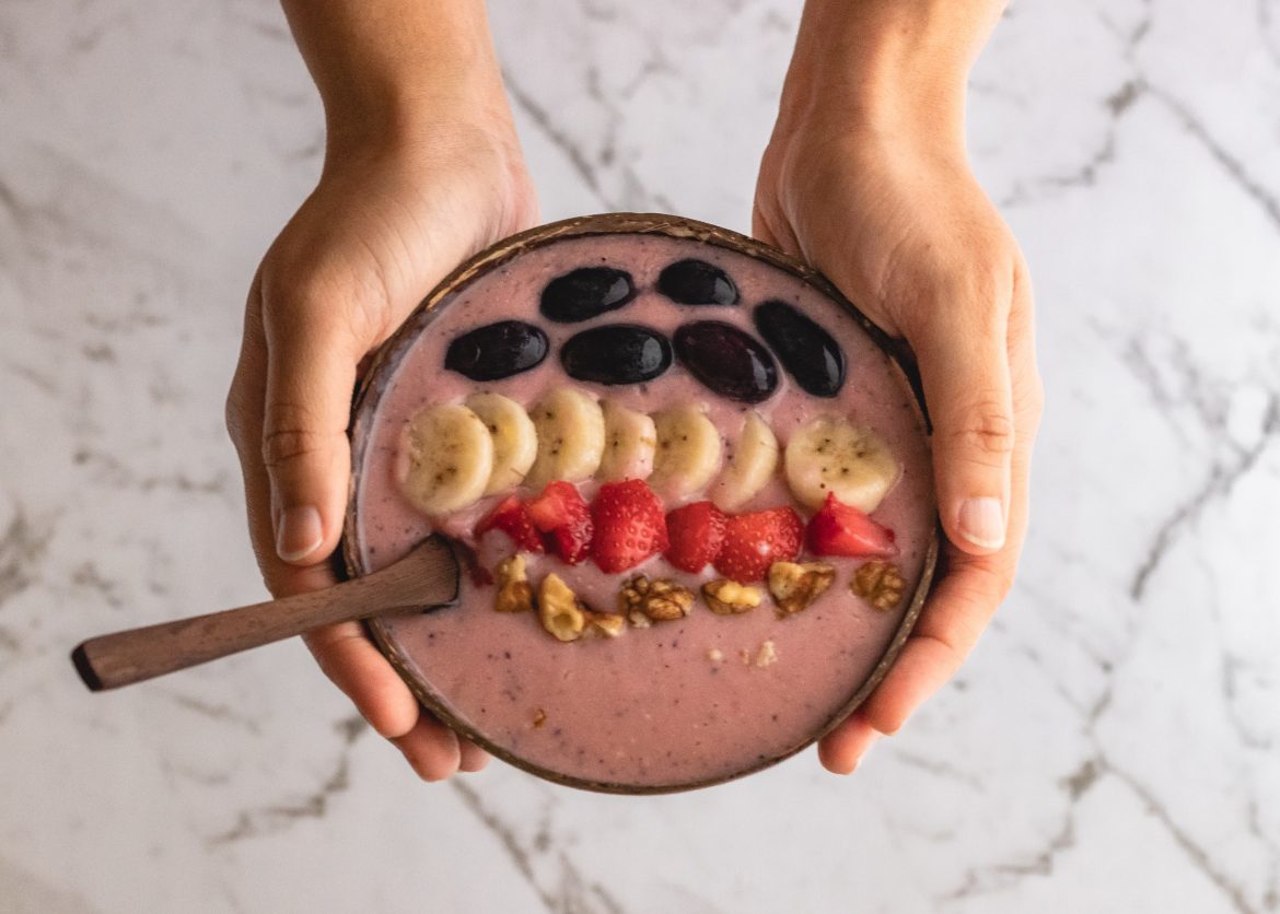 Strawberry & Banana Breakfast Bowl Recipe