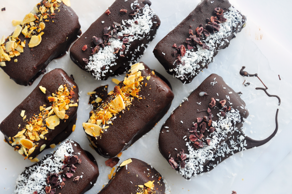 Heathy Girl Chocolate Covered Vanilla Crunch Bars