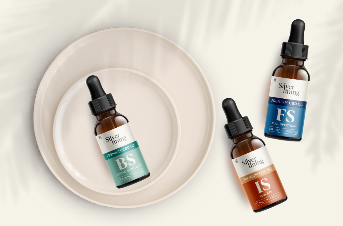 Premium CBD oil by Silver Lining Wellness