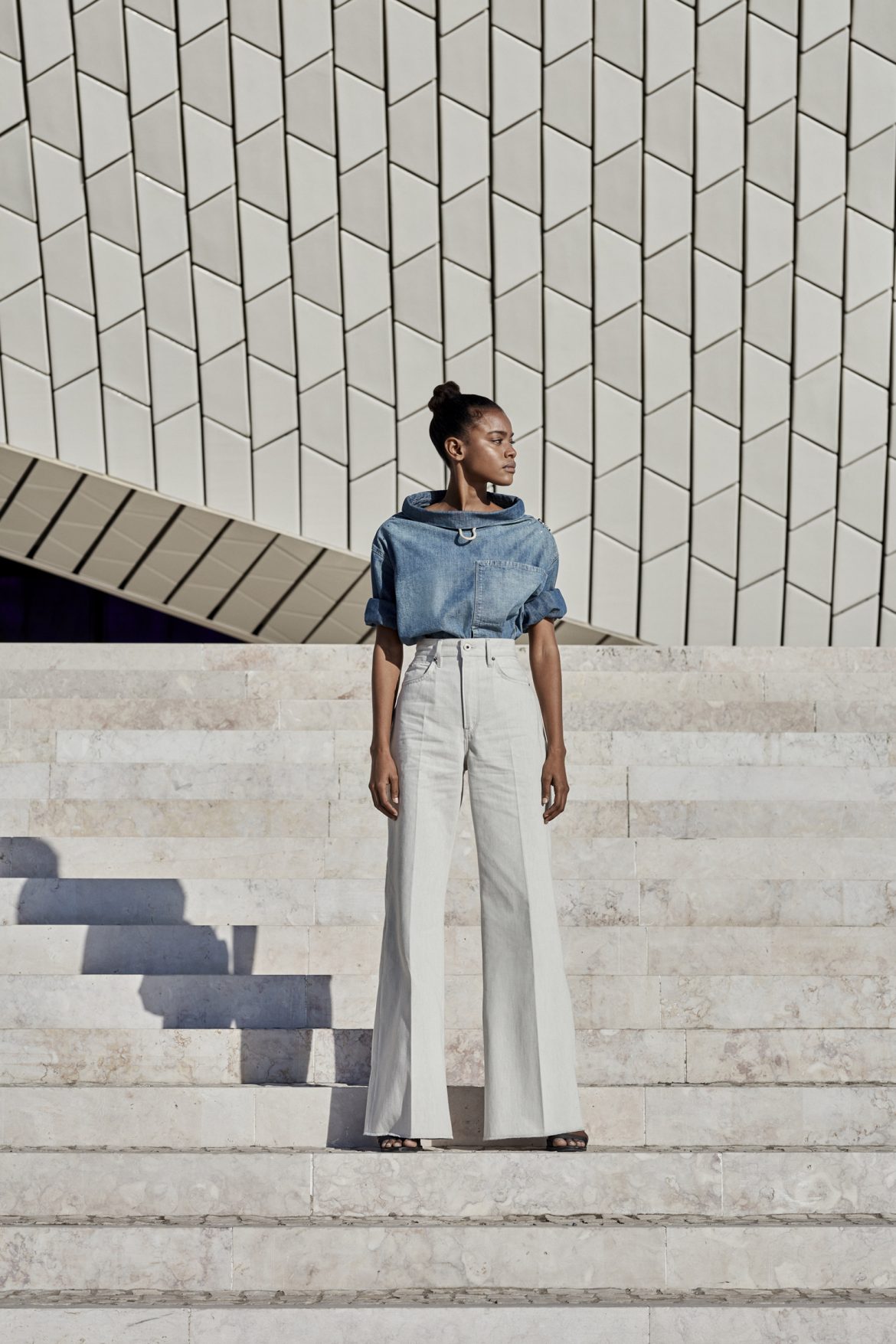 G-Star RAW: New colourways of The Deck ultra-high wide leg jean