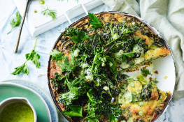 Super-green frittata recipe