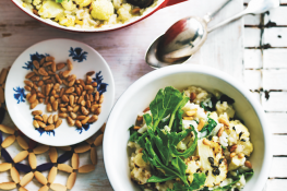 Cauliflower & rocket risotto