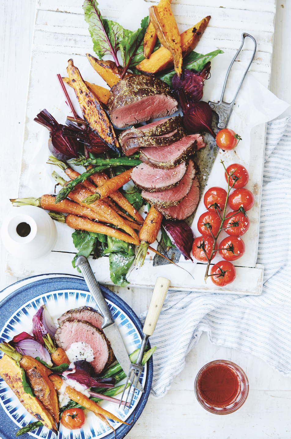 Mustard & horseradish roast beef recipe