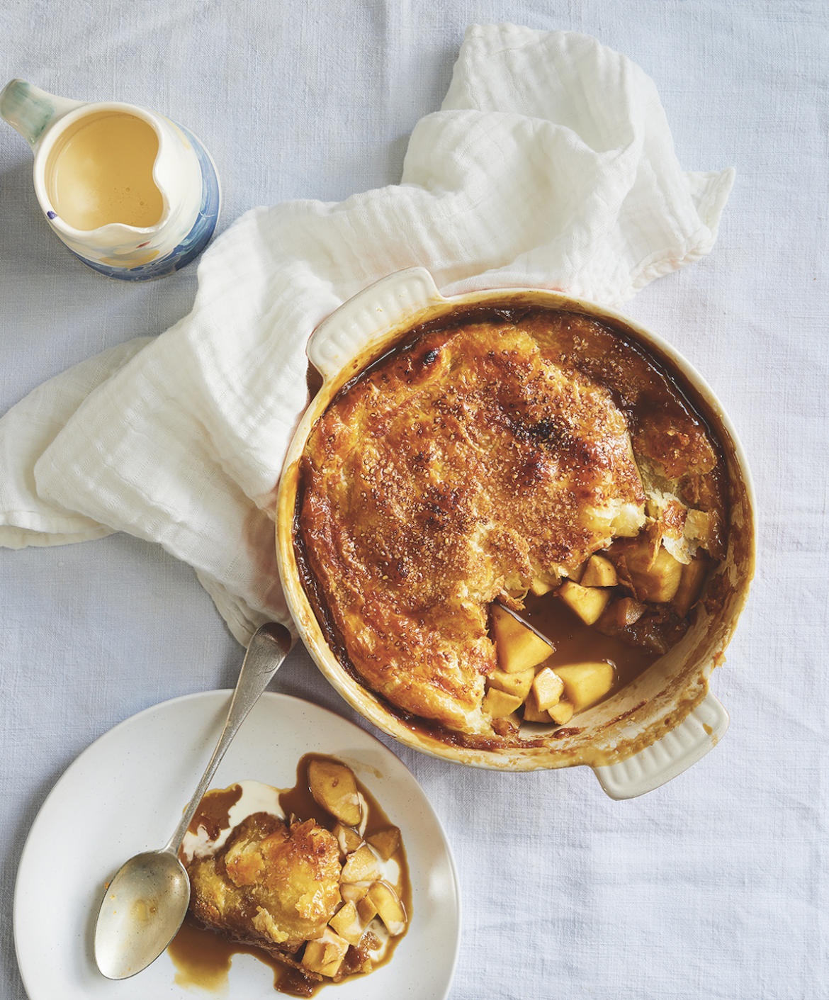 Salted caramel apple pie recipe