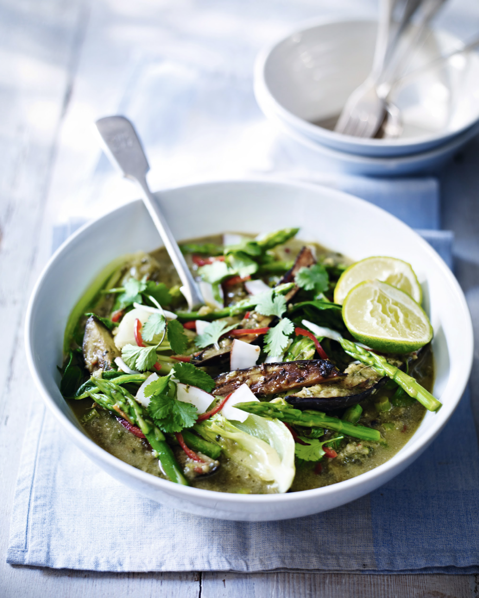 Lighter Thai green curry recipe
