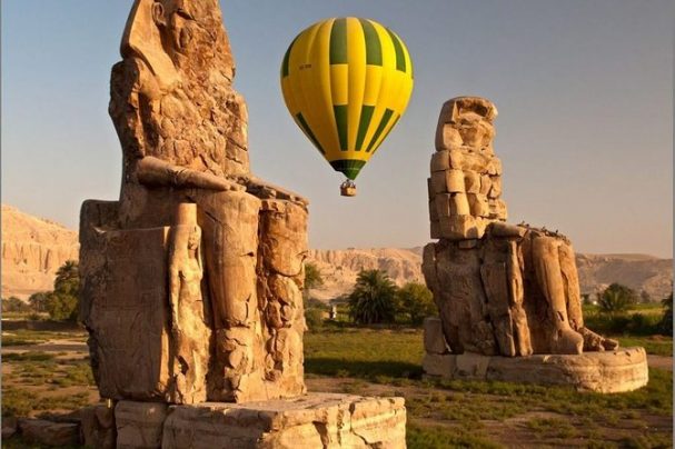 hot air balloon egypt