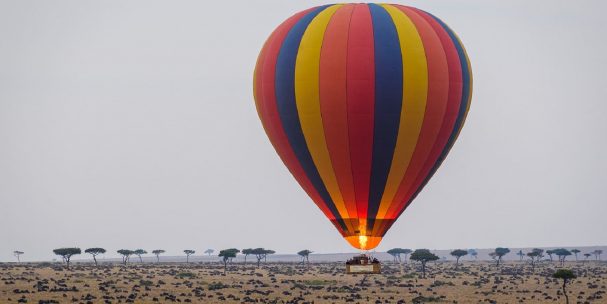 hot air balloon kenya