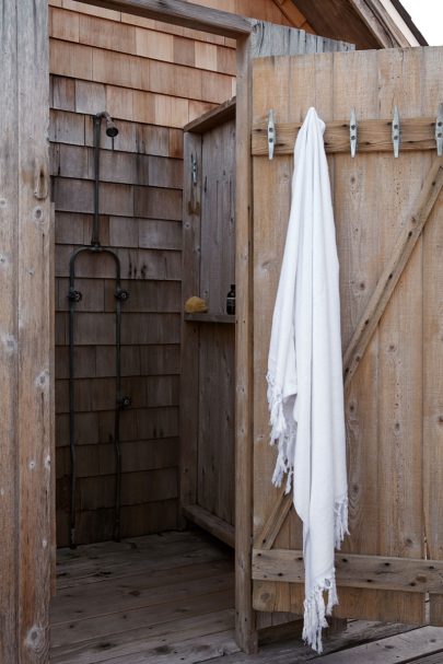 outdoor shower private
