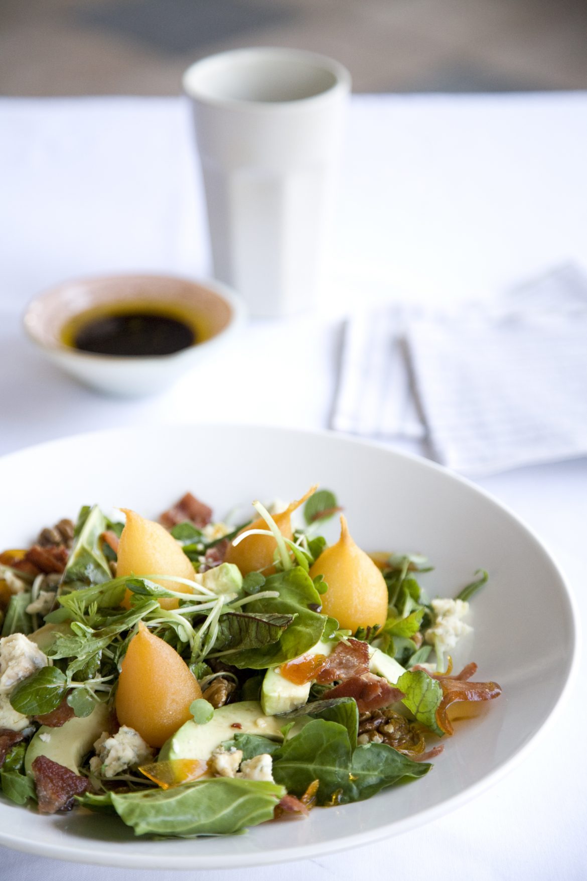 tashas Christmas menu: Golden pear salad