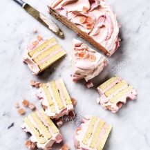 3-layer rose petal cake recipe