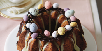 Chocolate orange marble bundt